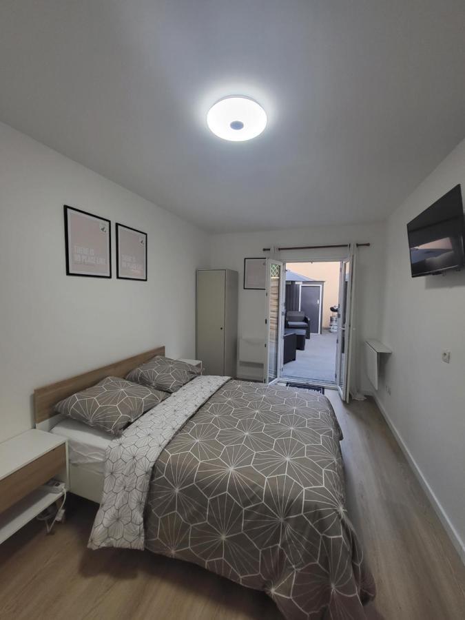 Studio Proche Gare Vernon Giverny Avec Parking Gratuit ภายนอก รูปภาพ